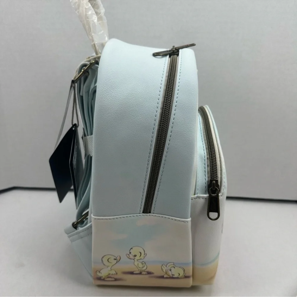 Loungefly Disney Stitch & Angel Beach Date Mini Backpack& Wallet Set